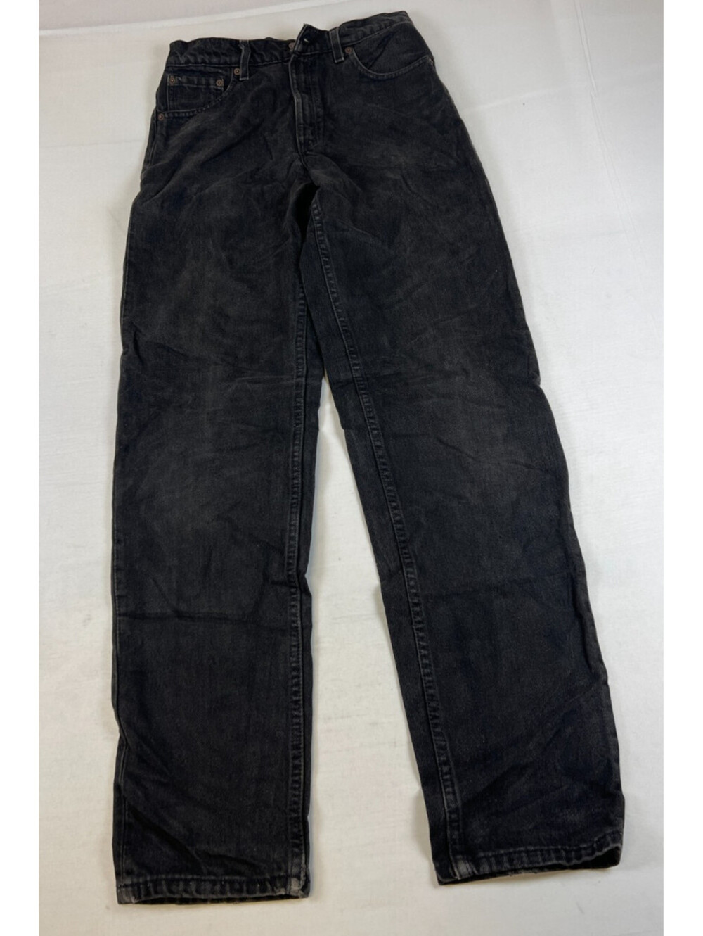 Vintage Levi's 550 Made in USA Men Size 30x34 Black Relaxed Fit Tapered Jeans - Picture 7 of 13